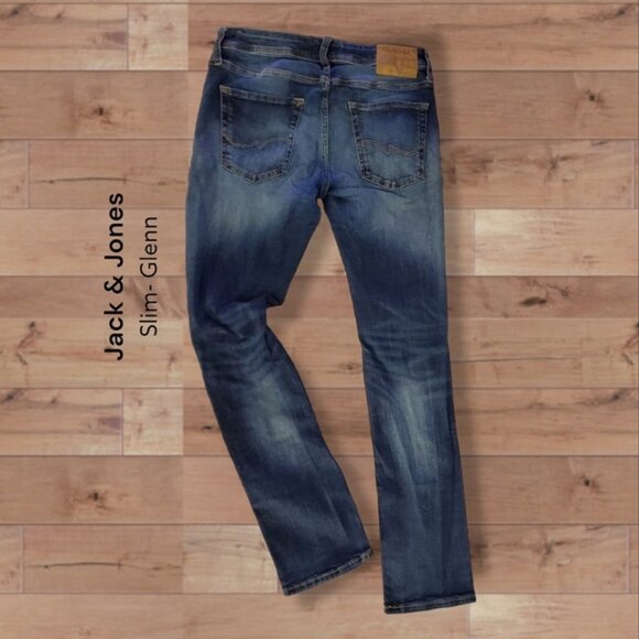 JACK & JONES "Slim Glenn" Button Closure Jeans Intelligence GE #141 - Picture 3 of 13